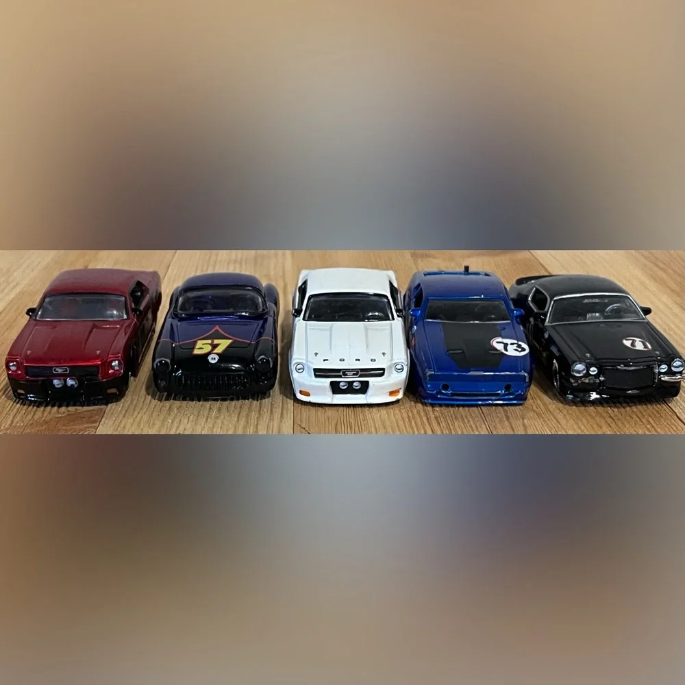 Jada Toys Big Time Muscle Die-Cast Toy Car Set of 5, 1/64 scale - Picture 5 of 11